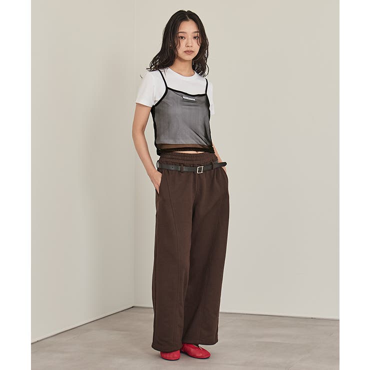 ロゴタグシアーキャミソールビスチェ【miette ミエット】 | titivate | 詳細画像12 