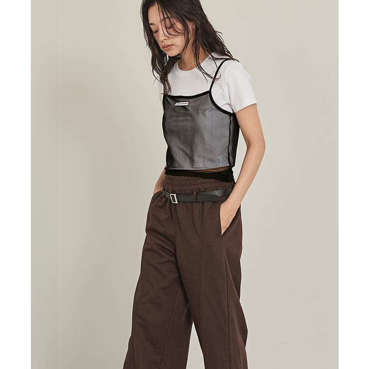 ロゴタグシアーキャミソールビスチェ【miette ミエット】 | titivate | 詳細画像14 