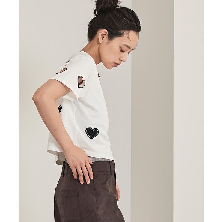 ハートカットTシャツ【miette ミエット】 | titivate | 詳細画像15 