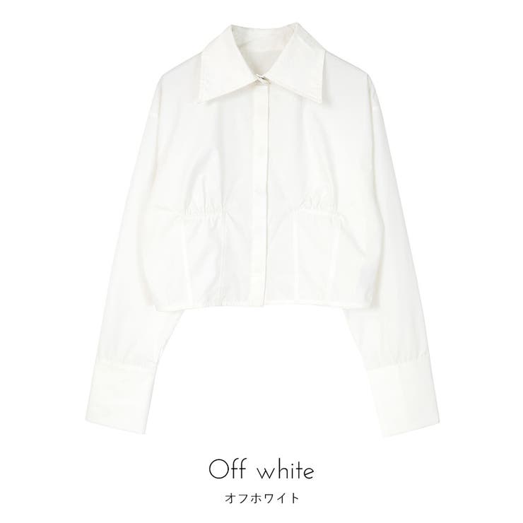 コルセットデザインクロップドシャツ【miette ミエット】 | titivate | 詳細画像3 