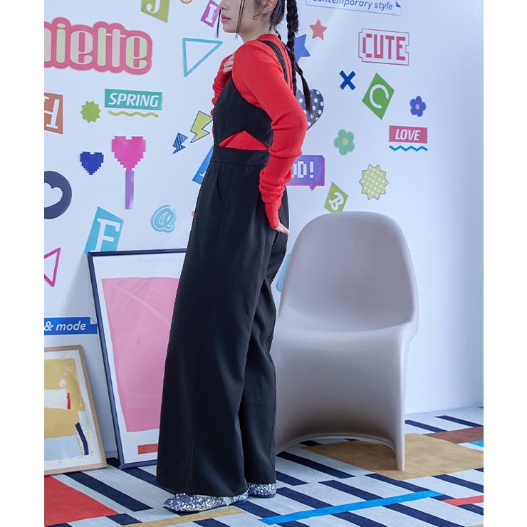 ショルダーレースオールインワン【miette ミエット】 | titivate | 詳細画像8 