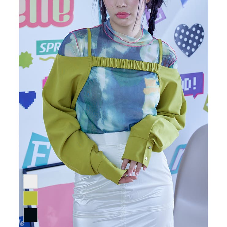 オフショルダーアームボレロ【miette ミエット】 | titivate | 詳細画像1 