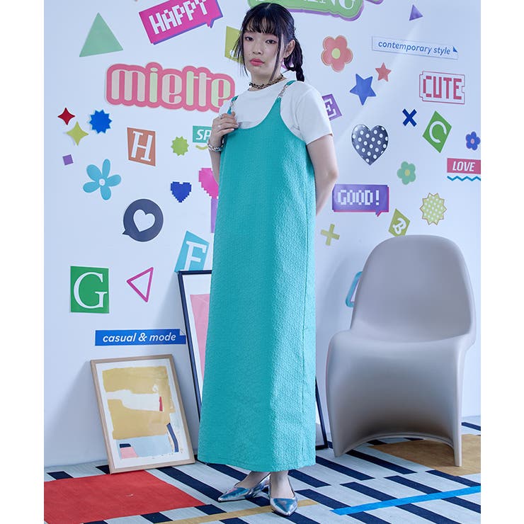 ビットストラップUネックワンピース【miette ミエット】 | titivate | 詳細画像5 