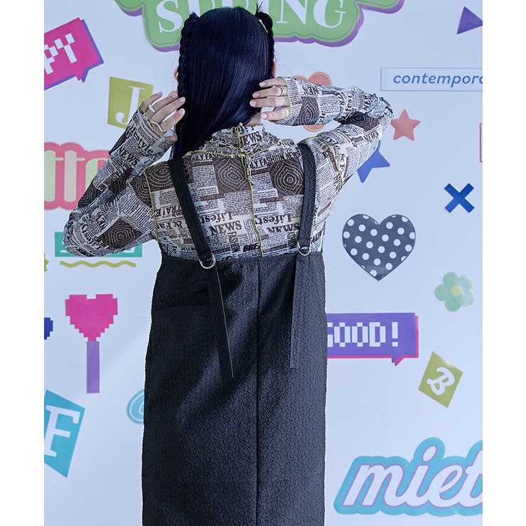 ビットストラップUネックワンピース【miette ミエット】 | titivate | 詳細画像7 