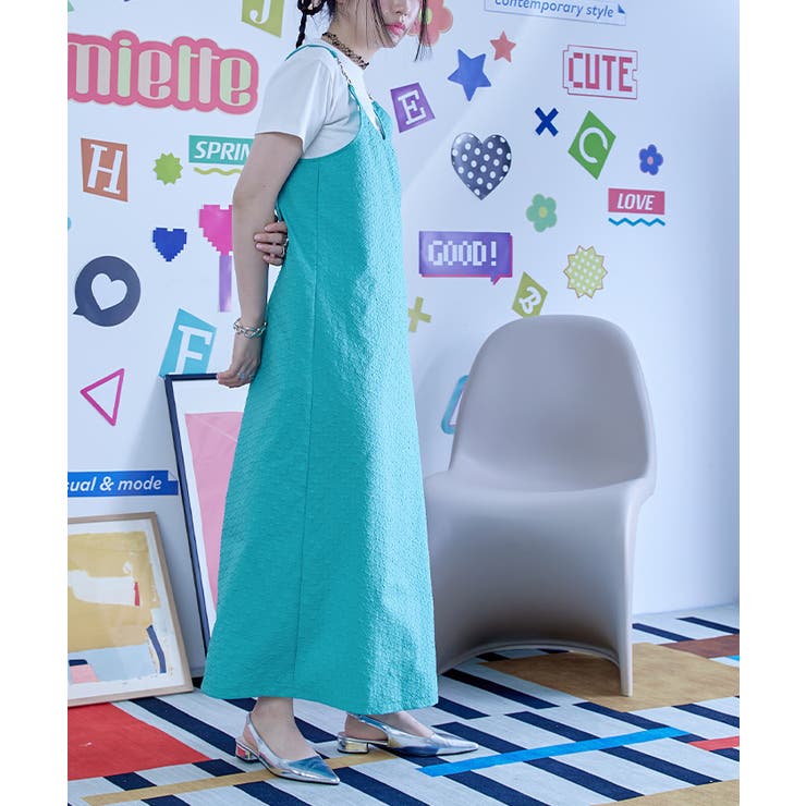 ビットストラップUネックワンピース【miette ミエット】 | titivate | 詳細画像9 