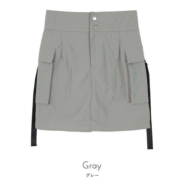 ハイウエストカーゴミニスカート【miette ミエット】 | titivate | 詳細画像3 