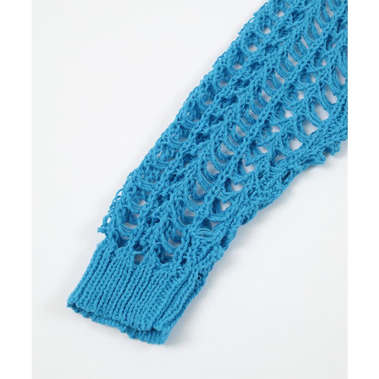 パールボタンメッシュ編みカーディガン【miette ミエット】 | titivate | 詳細画像18 