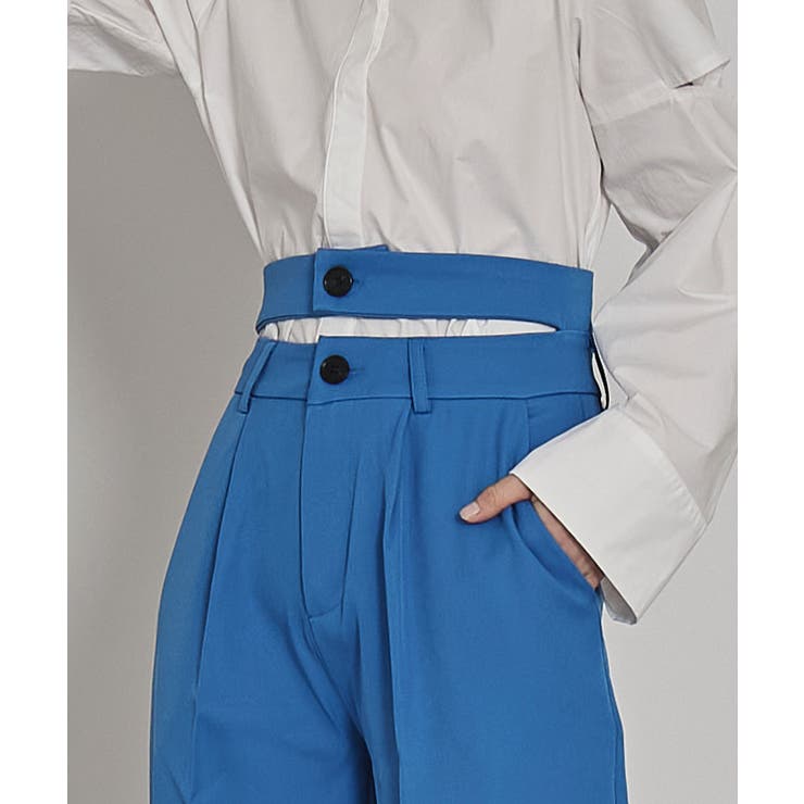 ダブルベルトワイドパンツ【miette ミエット】 | titivate | 詳細画像5 