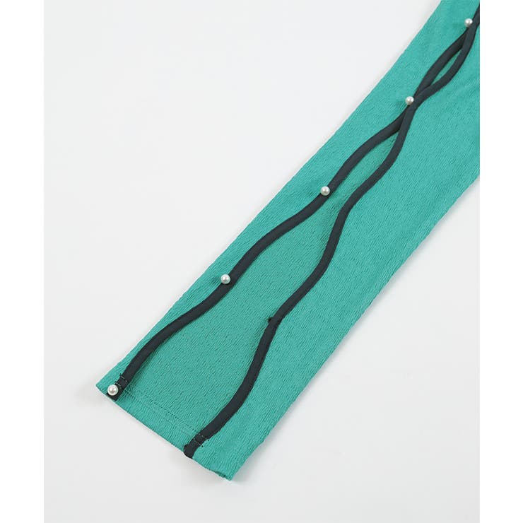 ウェーブホールスリーブカットソートップス【miette ミエット】 | titivate | 詳細画像15 