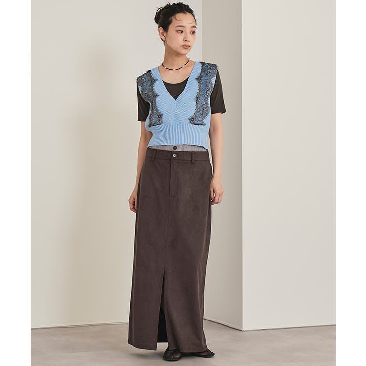 Vネックレースベスト【miette ミエット】 | titivate | 詳細画像9 