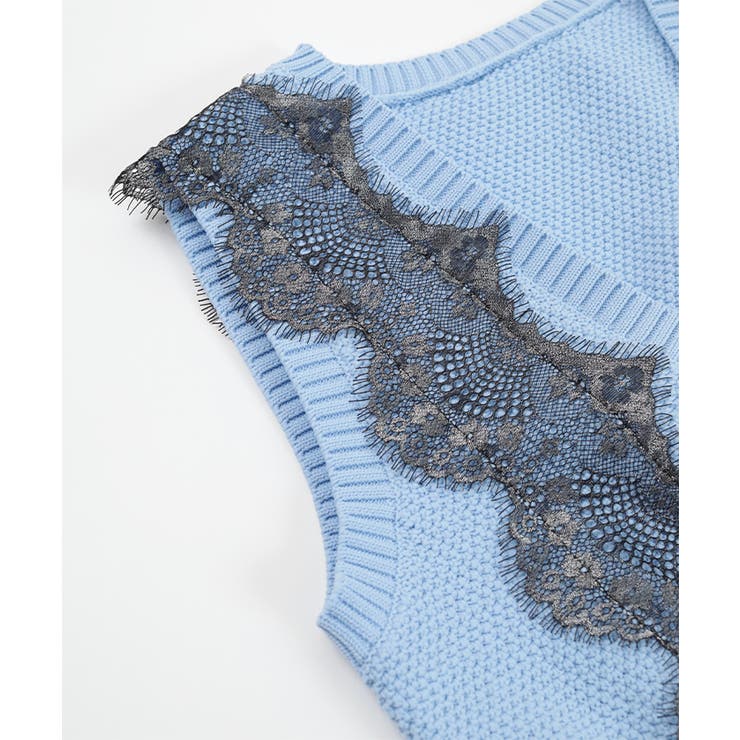 Vネックレースベスト【miette ミエット】 | titivate | 詳細画像16 