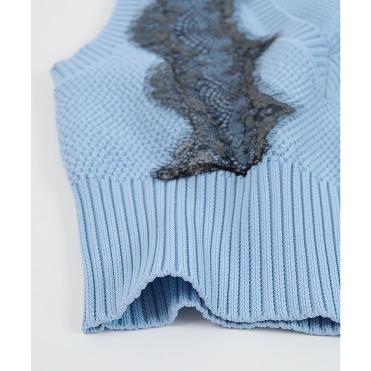 Vネックレースベスト【miette ミエット】 | titivate | 詳細画像17 