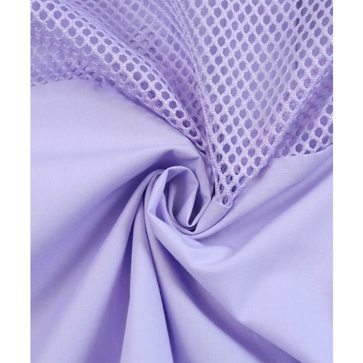 メッシュ切替半袖ショートシャツ【miette ミエット】 | titivate | 詳細画像14 