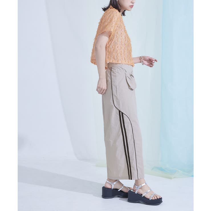 フロントポケットトラックスカート【miette ミエット】 | titivate | 詳細画像12 