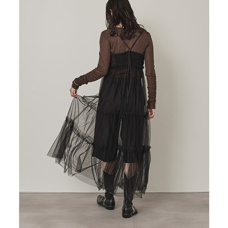 チュールティアードドレス【miette ミエット】 | titivate | 詳細画像13 