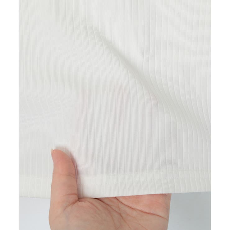 バックオープンリブトップス【miette ミエット】 | titivate | 詳細画像17 