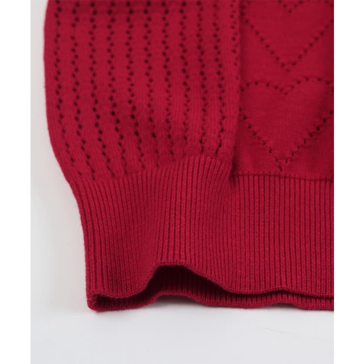 ハートニットトップス【miette ミエット】 | titivate | 詳細画像12 