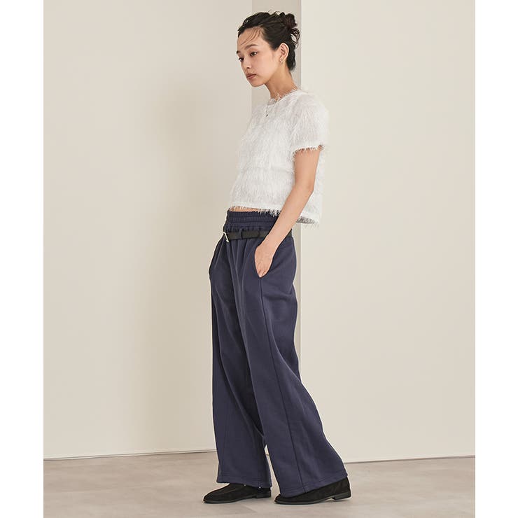 キラキラフリンジ半袖トップス【miette ミエット】 | titivate | 詳細画像6 