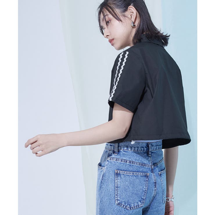 裾ドロストクロップドシャツ【miette ミエット】 | titivate | 詳細画像12 