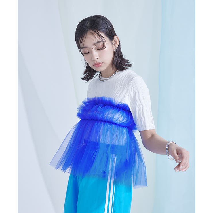 チュールフリルベアビスチェ【miette ミエット】 | titivate | 詳細画像6 