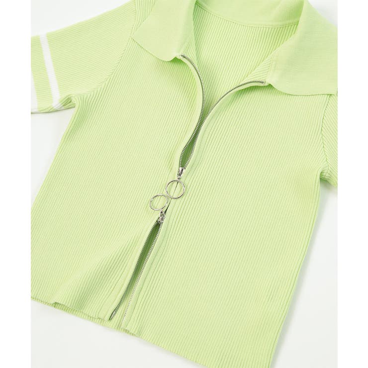 ダブルジップ半袖トップス【miette ミエット】 | titivate | 詳細画像17 