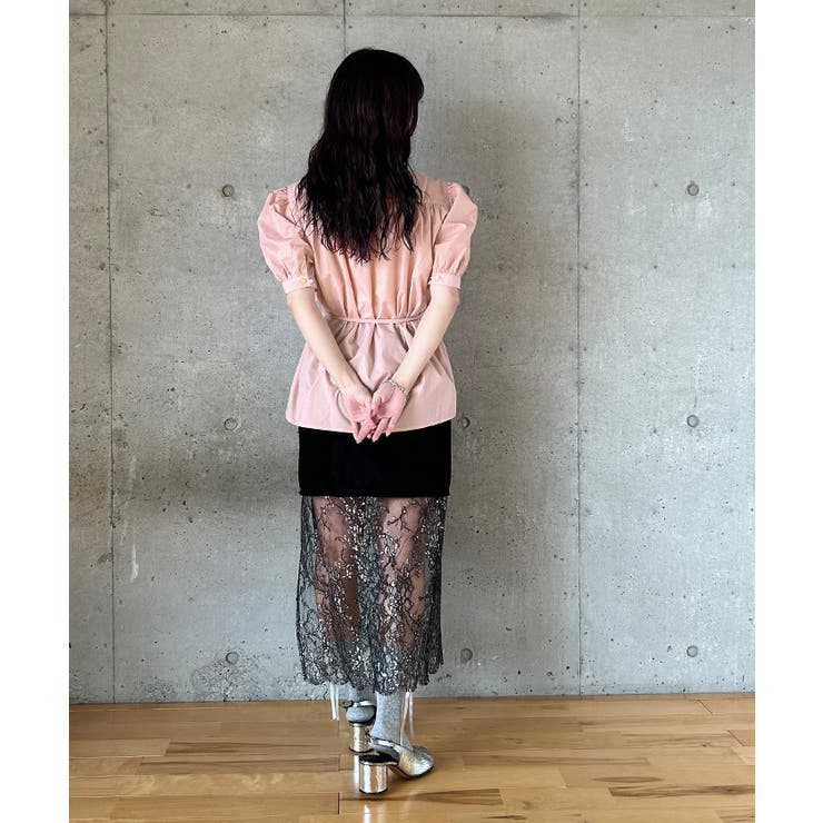 カシュクールパフスリーブブラウス【miette ミエット】 | titivate | 詳細画像14 