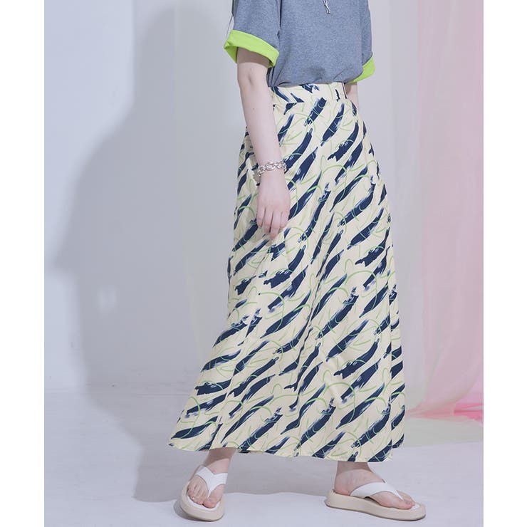 プリントフレアスカート【miette ミエット】 | titivate | 詳細画像11 