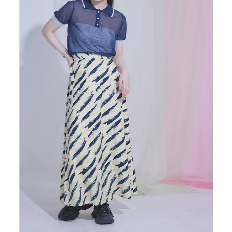 プリントフレアスカート【miette ミエット】 | titivate | 詳細画像13 