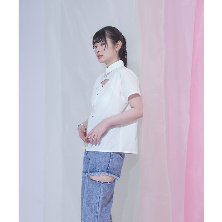 デコルテカットシャツ【miette ミエット】 | titivate | 詳細画像7 