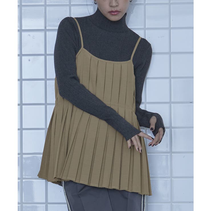 タックプリーツキャミソール【miette ミエット】 | titivate | 詳細画像4 