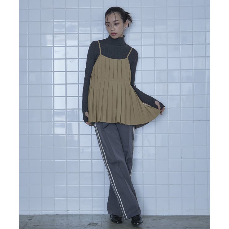 タックプリーツキャミソール【miette ミエット】 | titivate | 詳細画像5 