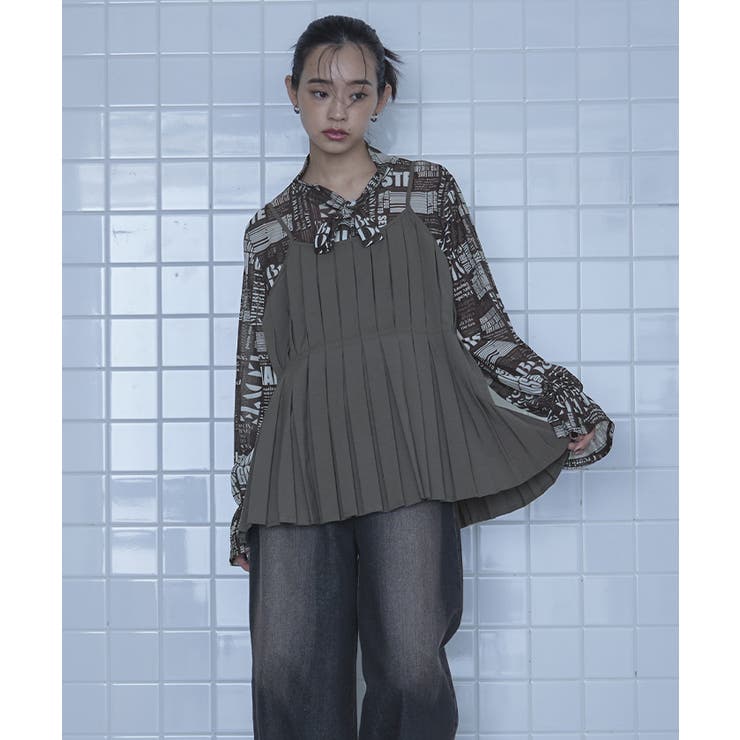 タックプリーツキャミソール【miette ミエット】 | titivate | 詳細画像11 