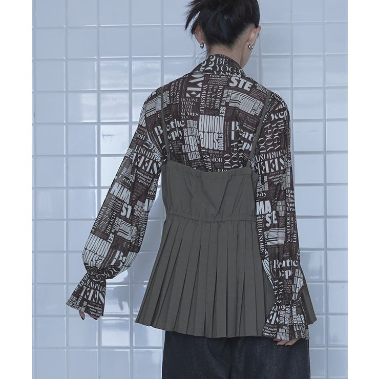 タックプリーツキャミソール【miette ミエット】 | titivate | 詳細画像12 