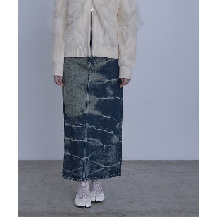 オーバーダイデニムスカート【miette ミエット】 | titivate | 詳細画像12 