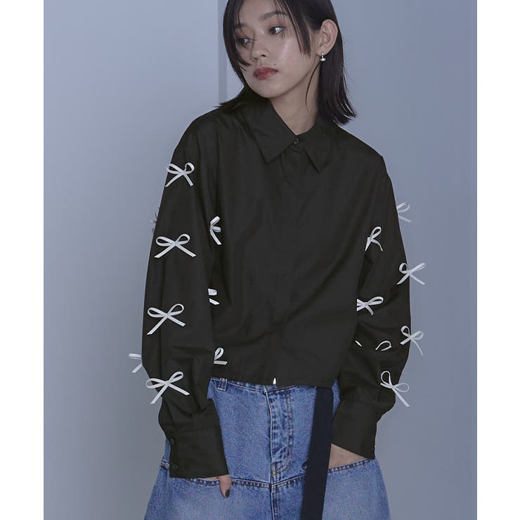 リボンスリーブシャツ【miette ミエット】 | titivate | 詳細画像4 