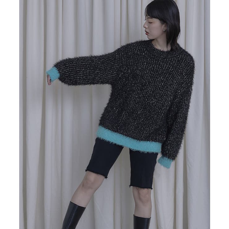 配色ラメシャギーニット【miette ミエット】 | titivate | 詳細画像10 