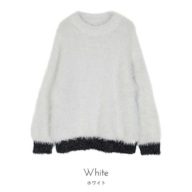 配色ラメシャギーニット【miette ミエット】 | titivate | 詳細画像4 