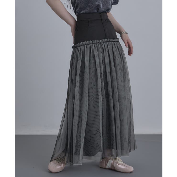 チュールドッキングスカート【miette ミエット】 | titivate | 詳細画像4 