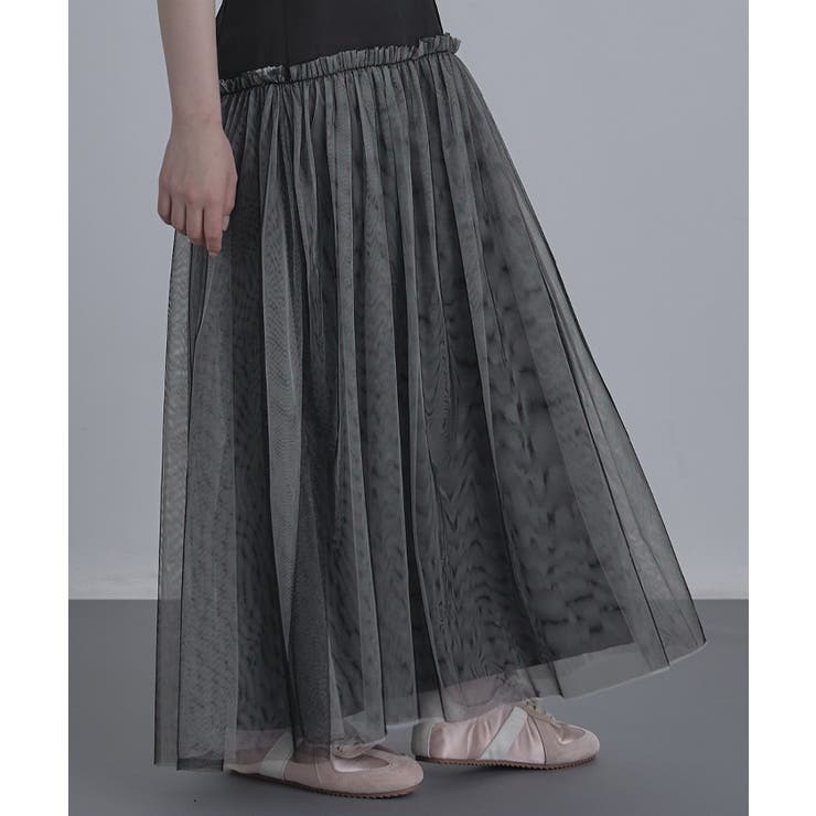 チュールドッキングスカート【miette ミエット】 | titivate | 詳細画像7 