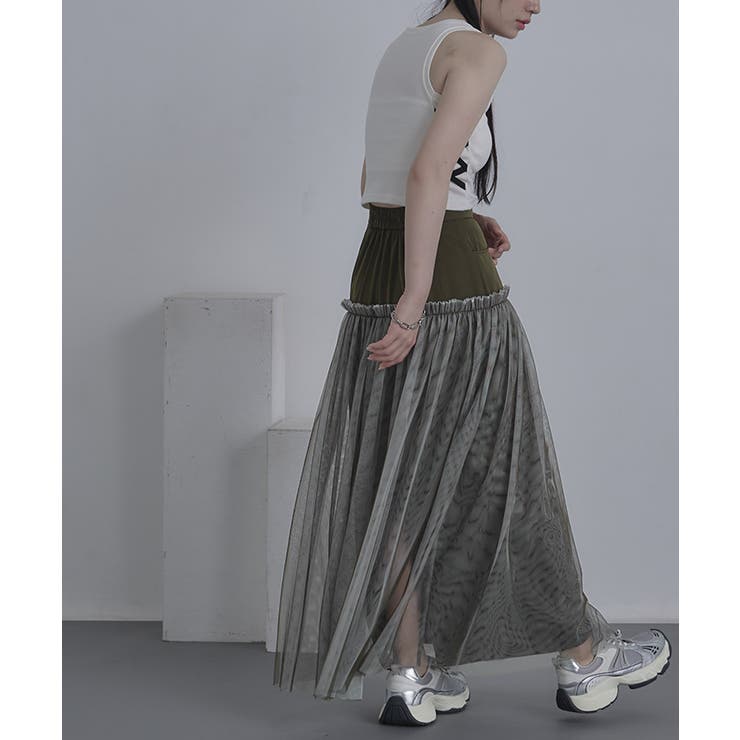 チュールドッキングスカート【miette ミエット】 | titivate | 詳細画像11 