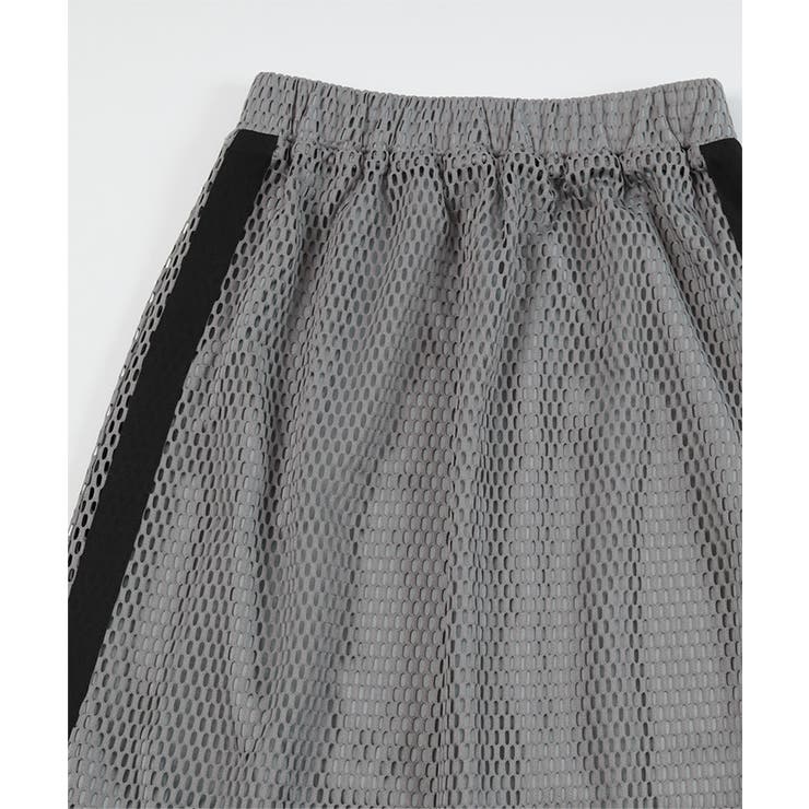 サイドラインメッシュスカート【miette ミエット】 | titivate | 詳細画像14 