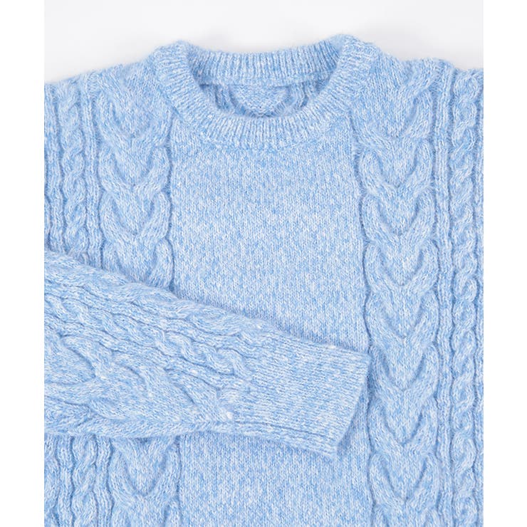 オーバーサイズケーブル編みニット【miette ミエット】 | titivate | 詳細画像14 