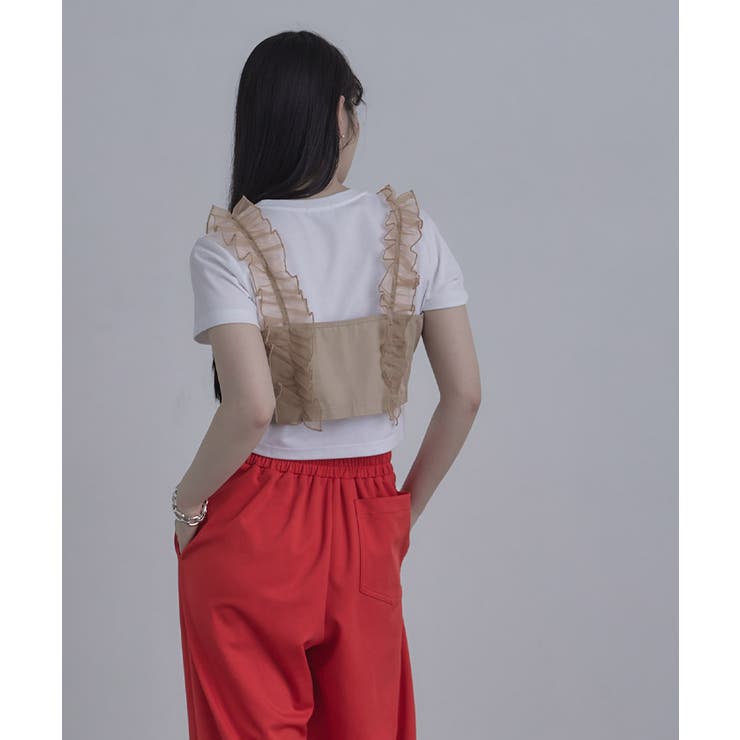 シアーフリルビスチェ【miette ミエット】 | titivate | 詳細画像12 