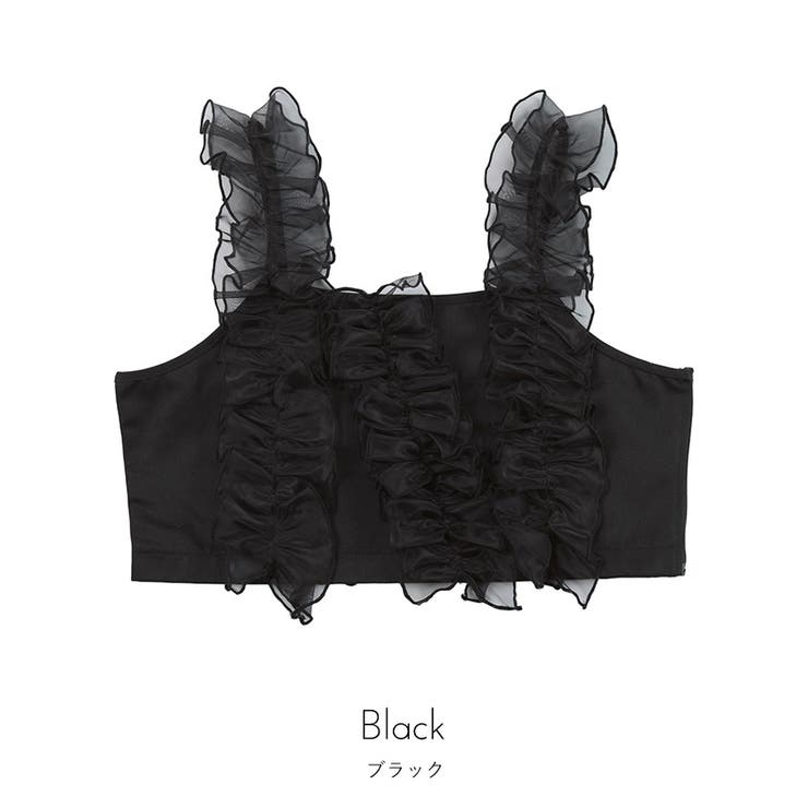 シアーフリルビスチェ【miette ミエット】 | titivate | 詳細画像3 