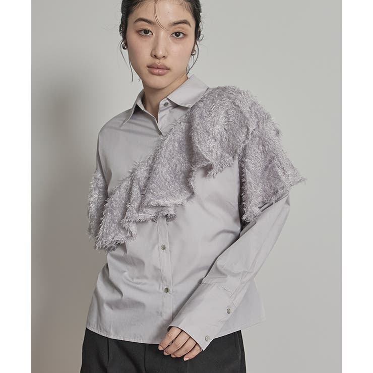 フリンジラッフルシャツ【miette ミエット】 | titivate | 詳細画像22 