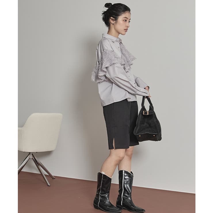 フリンジラッフルシャツ【miette ミエット】 | titivate | 詳細画像9 