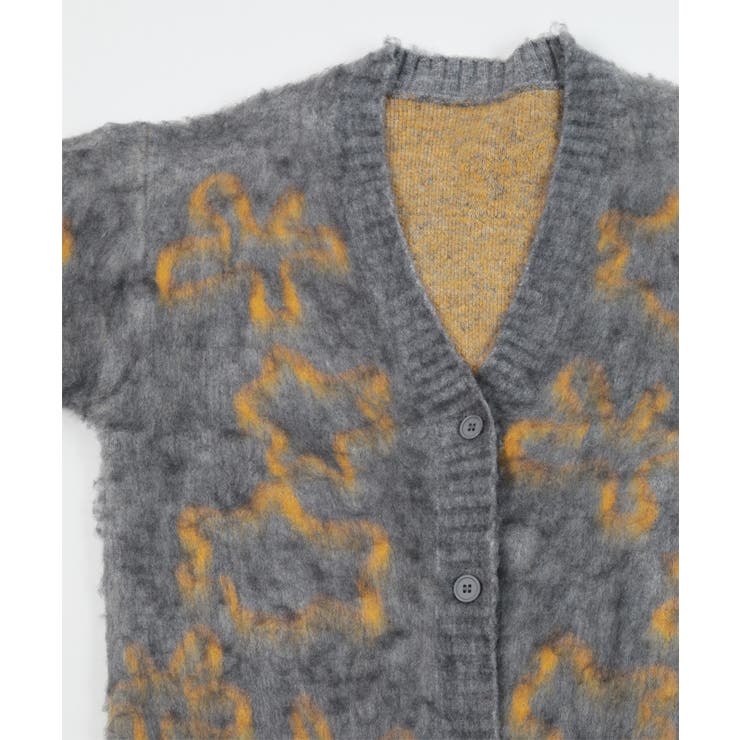 フラワージャガードニットカーディガン【miette ミエット】 | titivate | 詳細画像15 