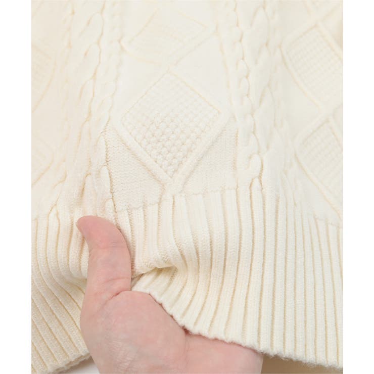 フリンジニットショートベスト【miette ミエット】 | titivate | 詳細画像18 