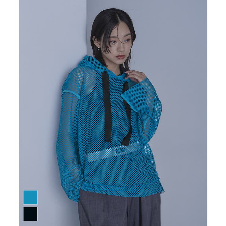 メッシュパーカー【miette ミエット】 | titivate | 詳細画像1 