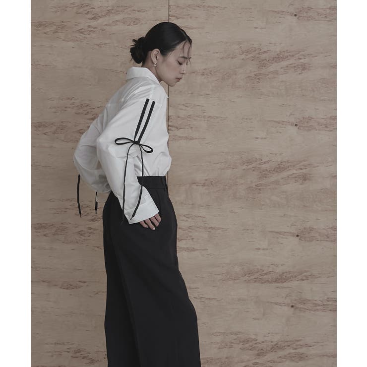 2wayリボンスリーブシャツ【miette ミエット】 | titivate | 詳細画像11 